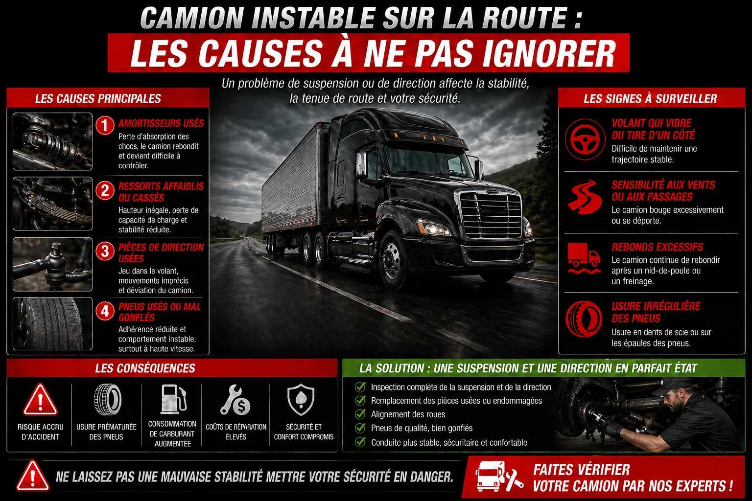 Camion-instable-causes-suspension-direction-pneus-Laval