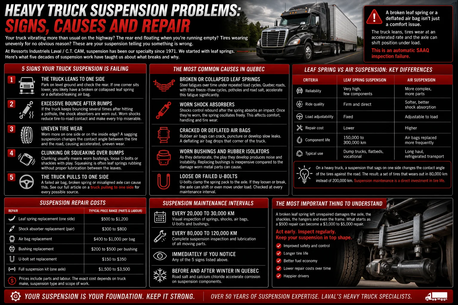 heavy-truck-suspension-problems
