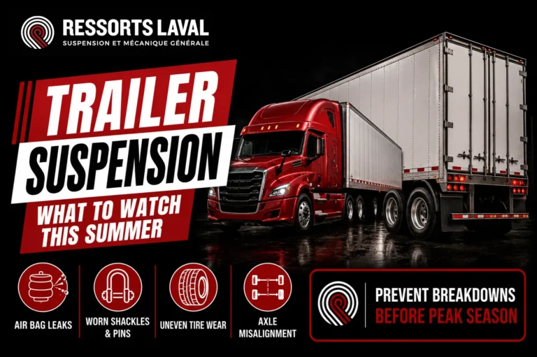 Trailer Suspension Maintenance: What to Watch Before Peak Season