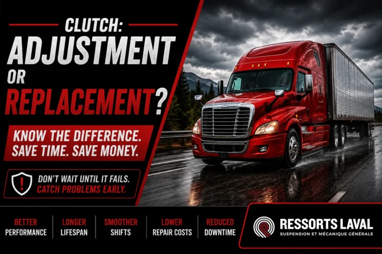 Heavy Truck Clutch: When to Adjust and When to Replace
