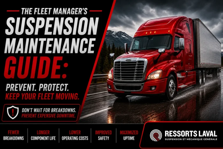 Preventive Suspension Maintenance for Heavy Truck Fleets