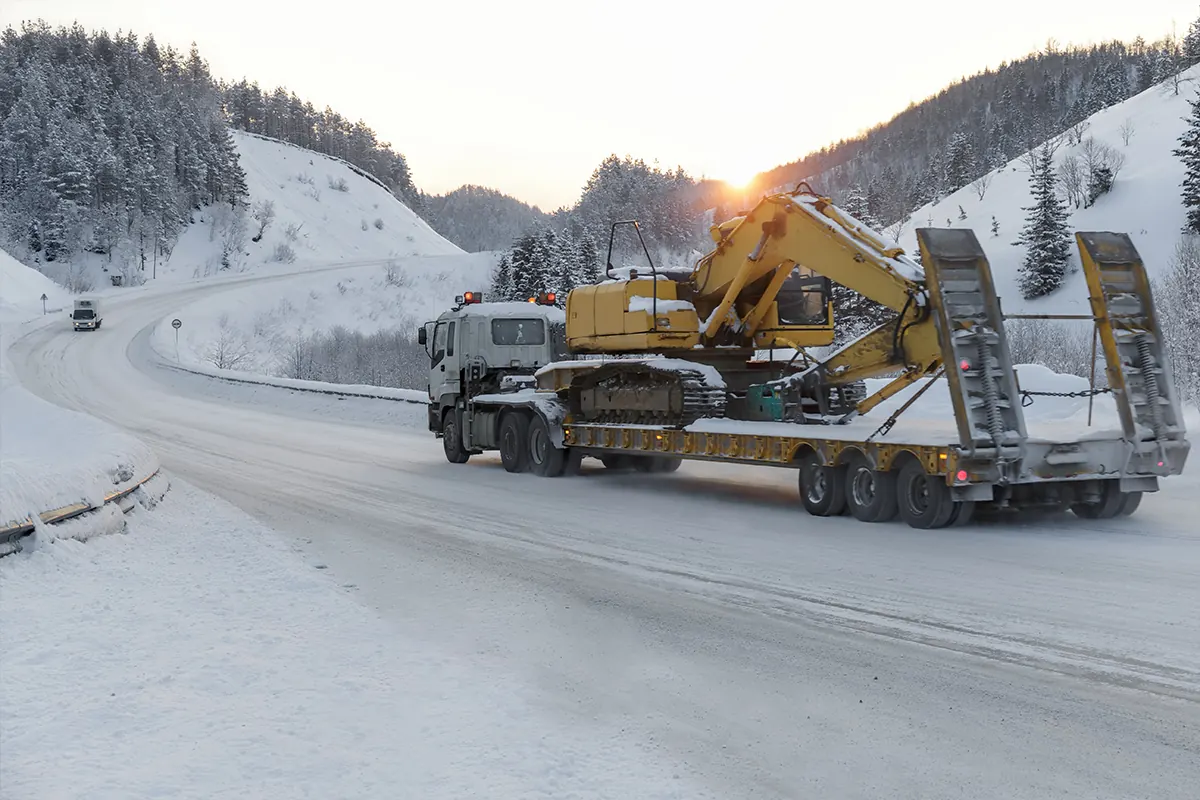Camions lourds : l’importance des pneus en hiver